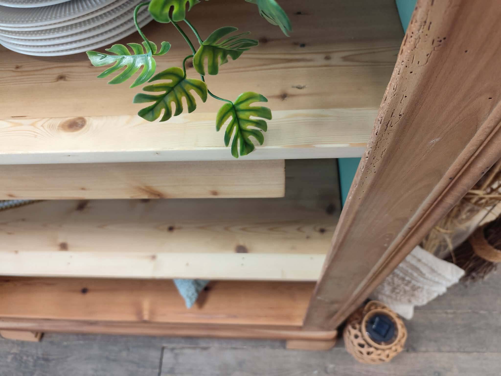 Library in solid cherry wood