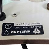 Vrieland design - Holland - ceiling lamp - globe - gold- brass -  80s