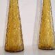 Pair of vintage Italian decanters "empoli"