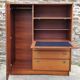 Secretary wardrobe Maison Gautier teak – multifunctional vintage furniture from the 60s
