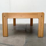 Vintage coffee table in Swedish pine by Yngve Ekström for Swedese, 1970s.