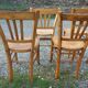 5 bistro chairs, brand Luterma France