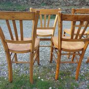 5 bistro chairs, brand Luterma France