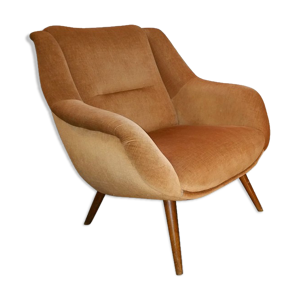 Fauteuil sculptural vintage