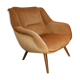 Armchair sculptural vintage 50s copper and restored