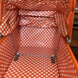 Vintage landau orange and chrome around 1970