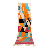 Tapis berbère marocain couloir Boujaad 288 x 80 cm neuf