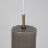 1960s Glass hanging lamp by Gino Vistosi for Venini, Italy