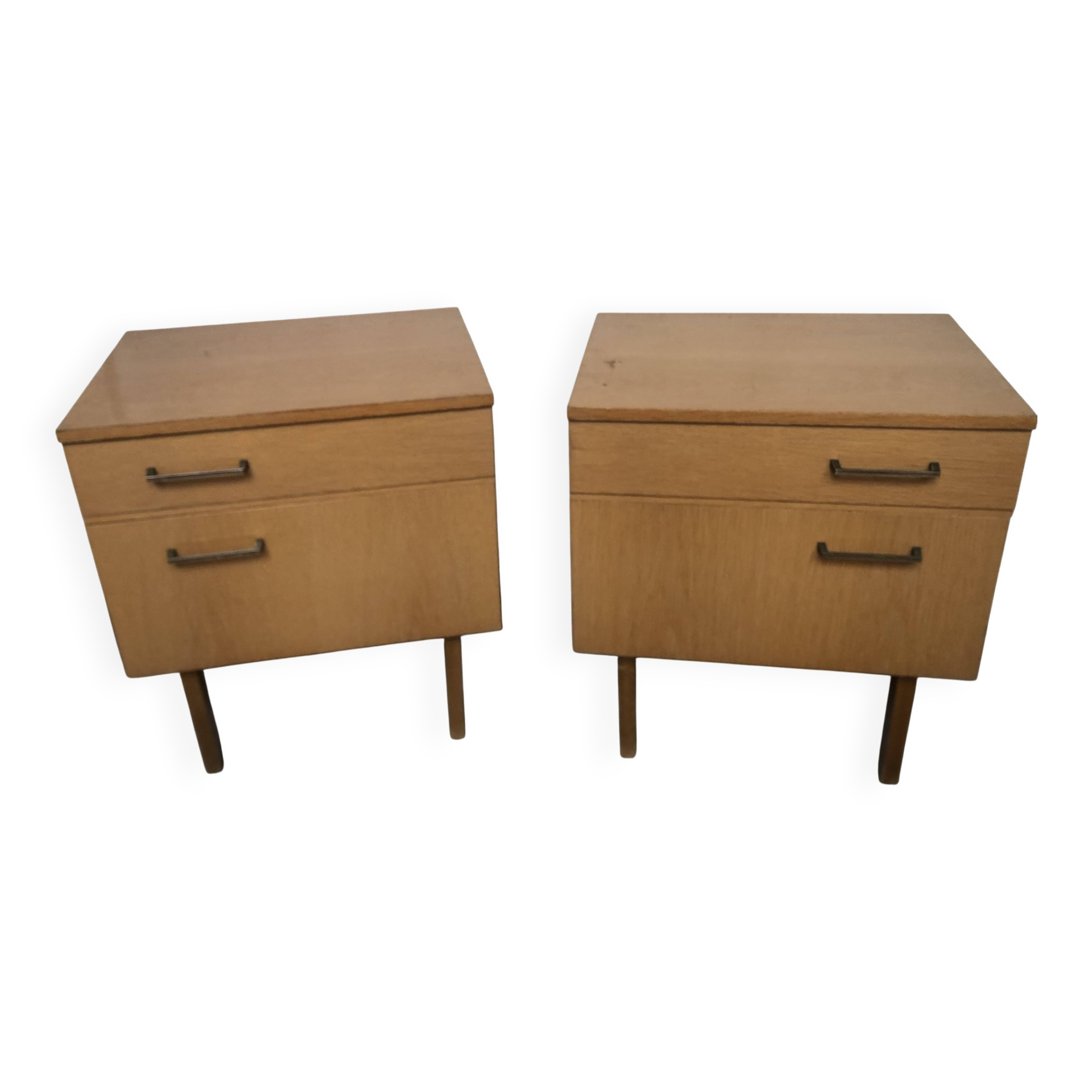 Pair of bedside tables, 1960s