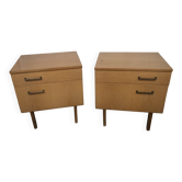 Pair of bedside tables, 1960s