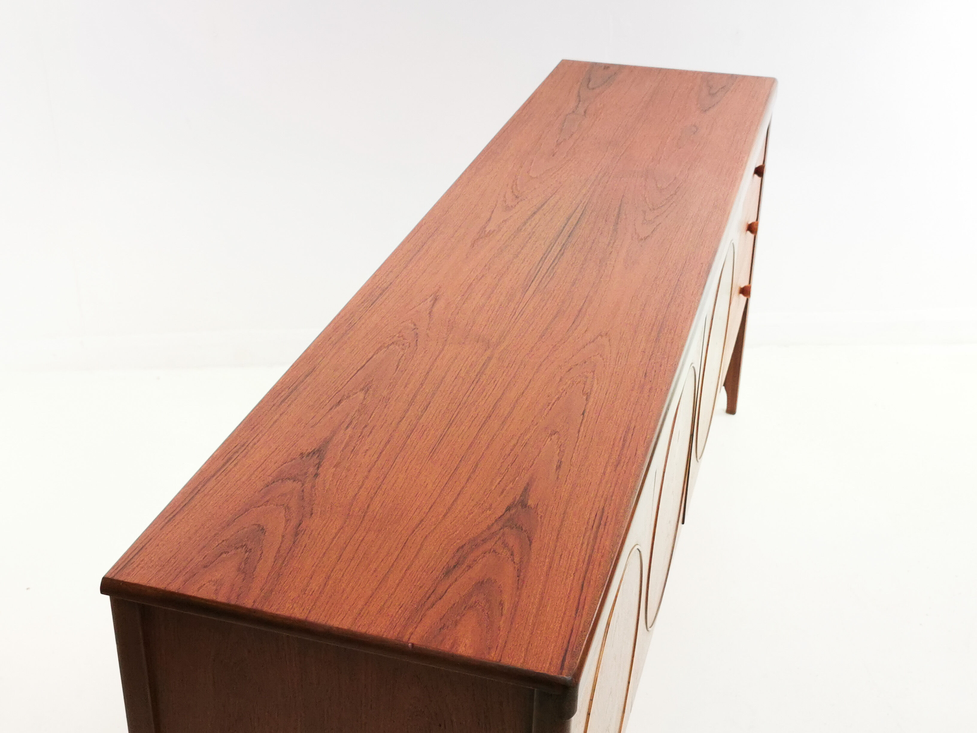 Nathan Circles mid century teak sideboard 1960s 70s vintage