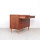 Danish design teak chest of drawers with dressing table, 1960s