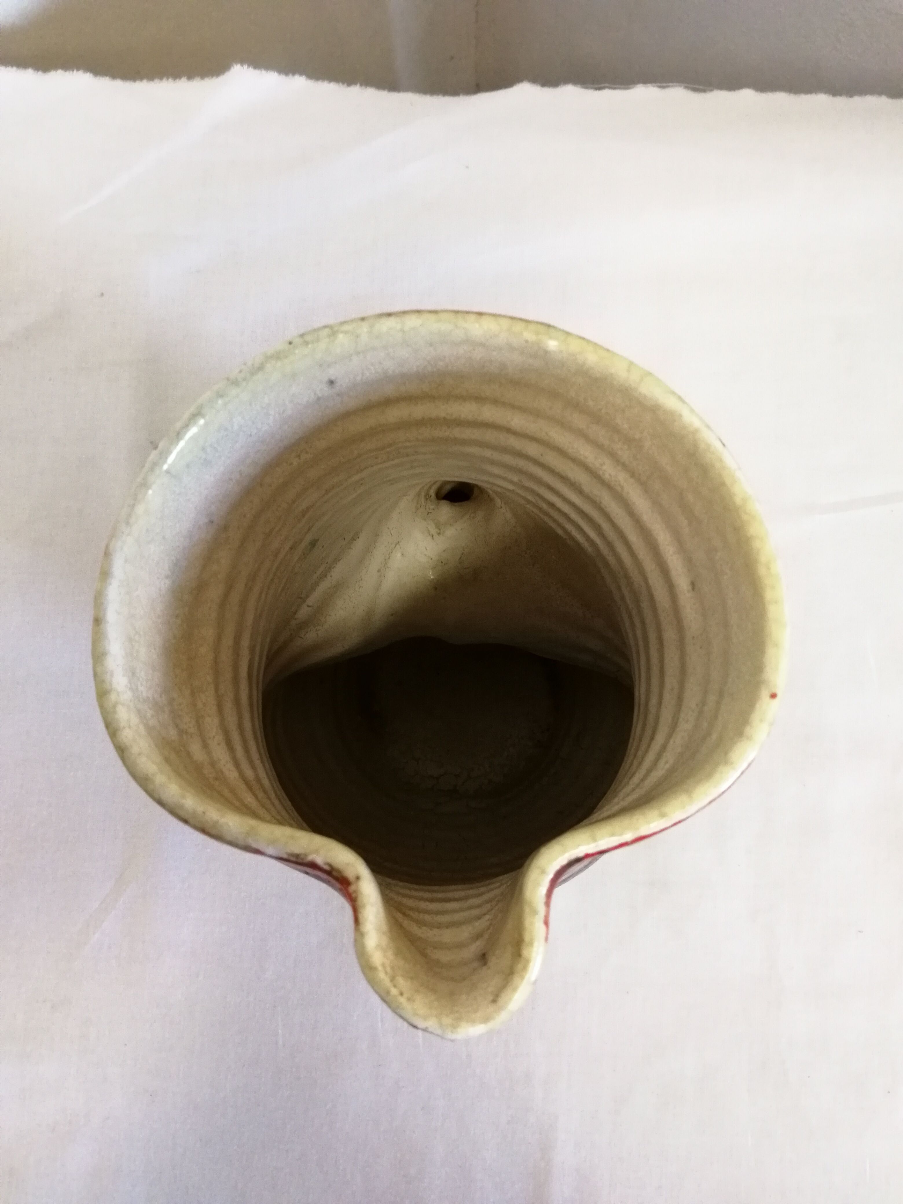 Pitcher, ceramic carafe accolay