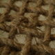 Vintage handcrafted bamboo and rope stool