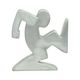 La Linea Osvaldo Cavandoli Design Bookend Metal