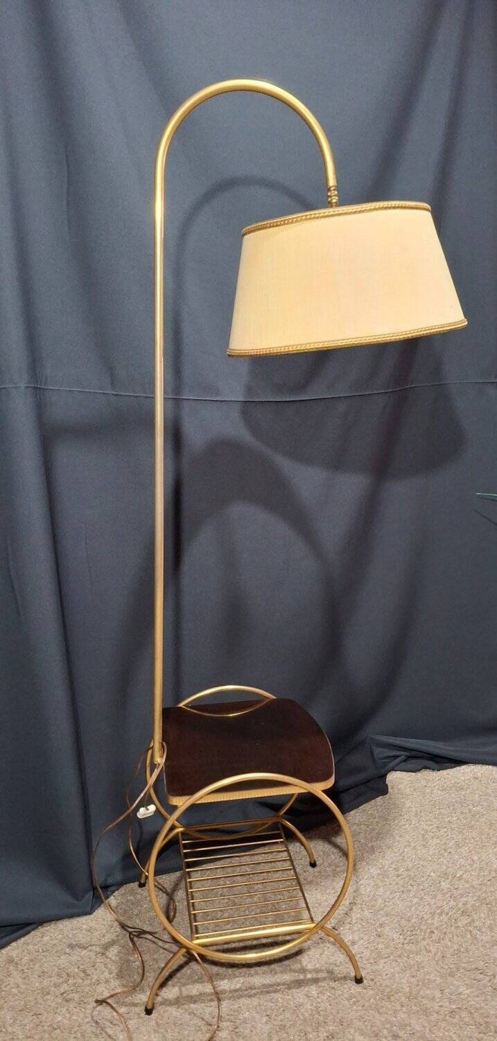 1950s reading floor lamp