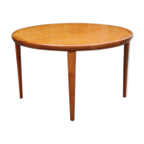 Danish teak extendable round table of the years 60