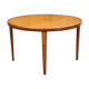 Danish teak extendable round table of the years 60