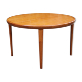 Danish teak extendable round table of the years 60