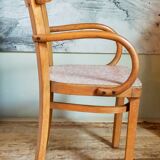 Fauteuil enfant  en bois courbé ancien