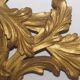 Golden Art Deco wall frieze, 1930-1950