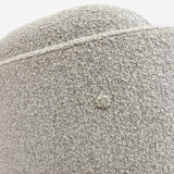 B7041 Armchair in Grey Boucle from Zakłady Przemysłu Meblarskiego Radomsko, 1970s