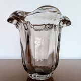 Smoked Crystal Vase