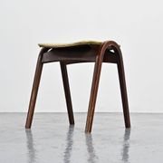 Pair of stools by Isamu Kenmochi for Akita Mokko, Japan circa 1960.