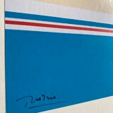 Original poster Razzia - Le touquet paris plage - signed by the artist - On linen