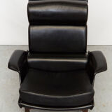 Ib kofod larsen lounge chair & ottoman "Adam" for Mogens kold