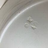 2 Art Deco dinner plates Boch Frères La Louvière Belgium