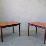 Scandinavian rosewood side tables from Alberts Tibro, 1970s, Set of 2