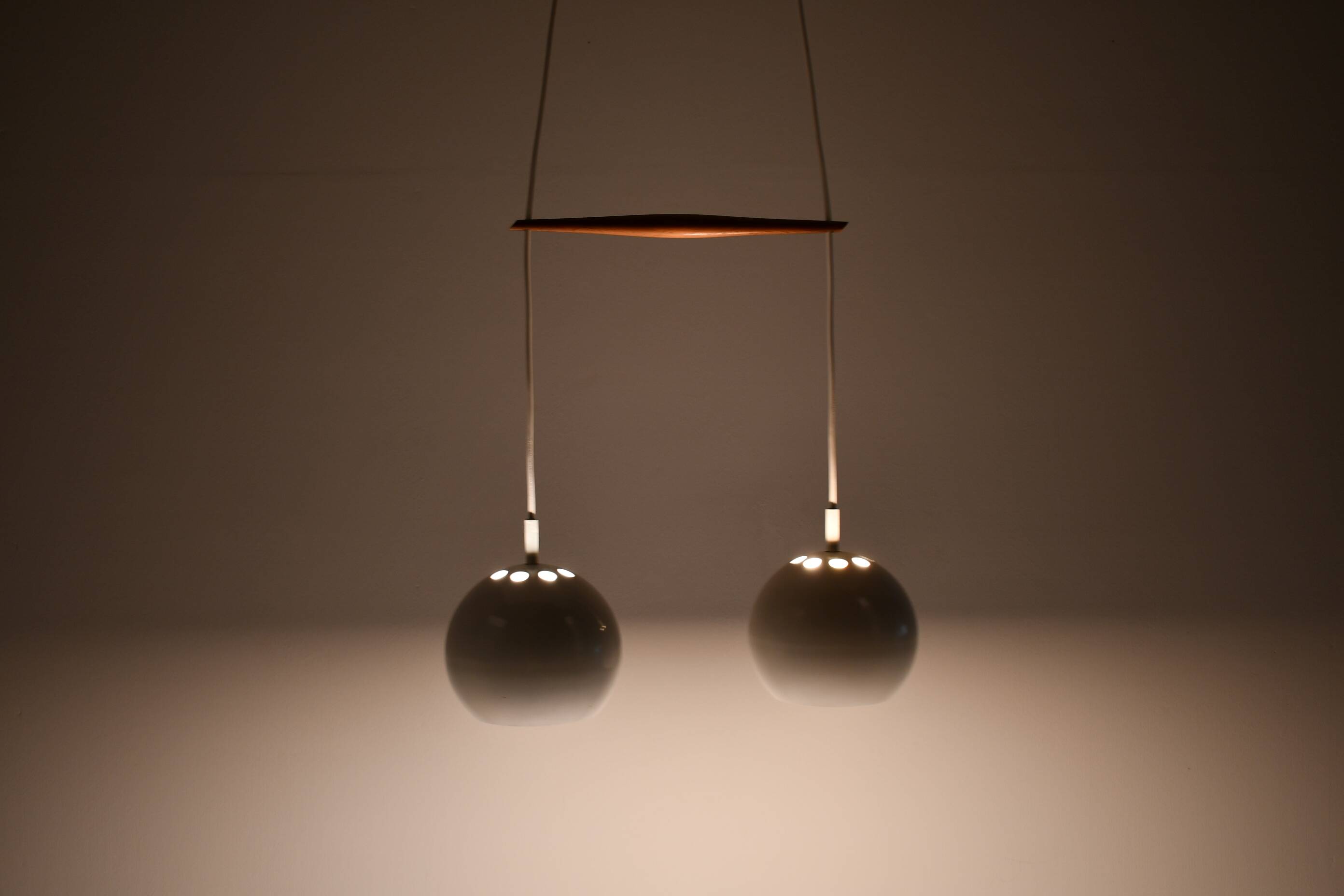 Danish design pendant light, 1960s