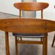 Lot de 6 chaises Farstrup 210 teck en hêtre 1965