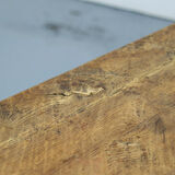 Rustic farmhouse oak refectory coffee table