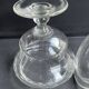 Drageoir avec couvercle - Verre soufflé taillé – XIXème