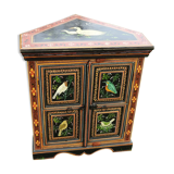 Chinese birds laqué corner furniture