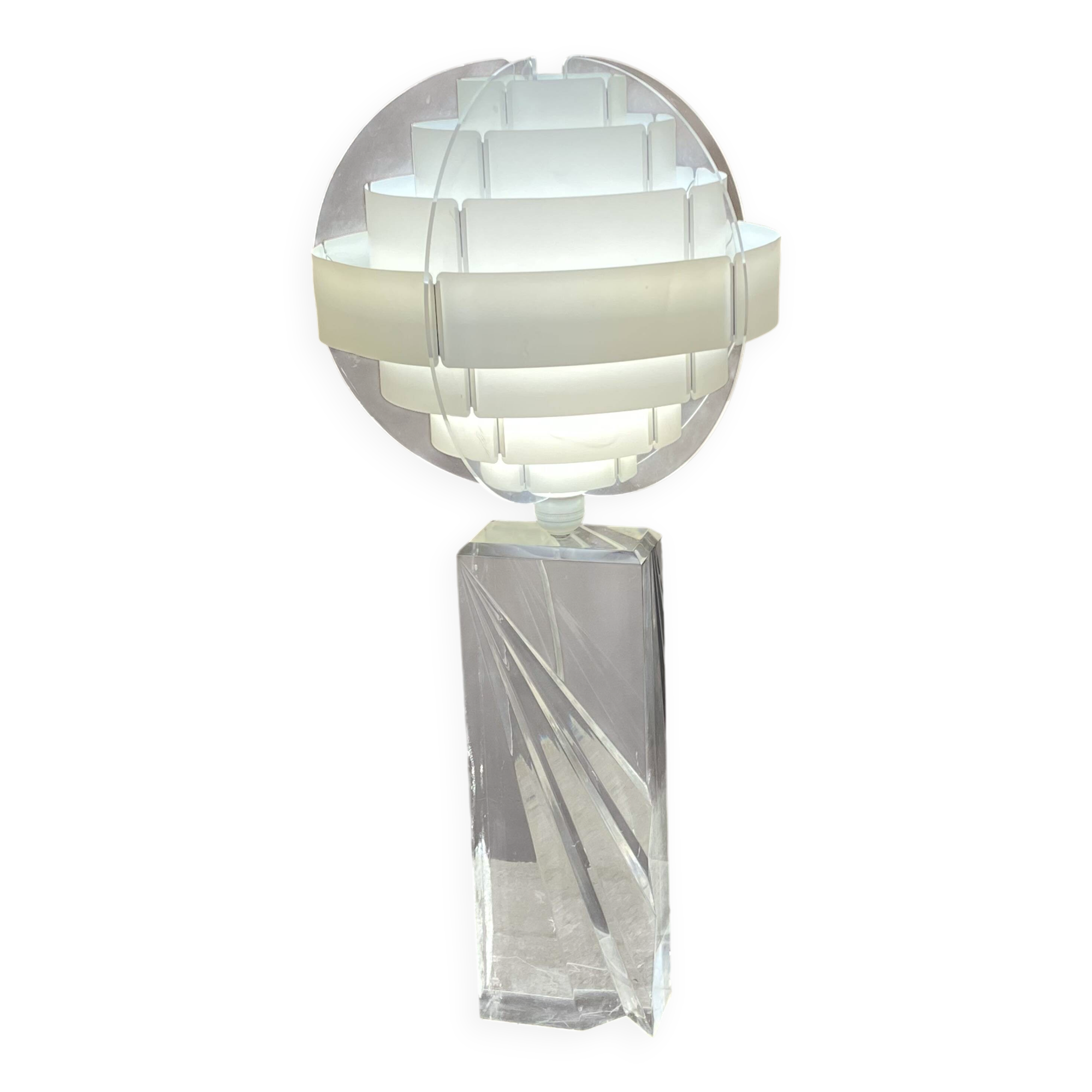 Kinetic lamp. 1970. Plexiglas. Space Age.