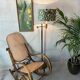 Vintage brass floor lamp