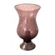 Photophore rose en verre de Biot