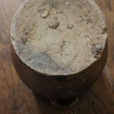 Vase Terracotta pot two handles handcrafted