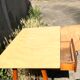 Bureau en bois plateau formica des années 60