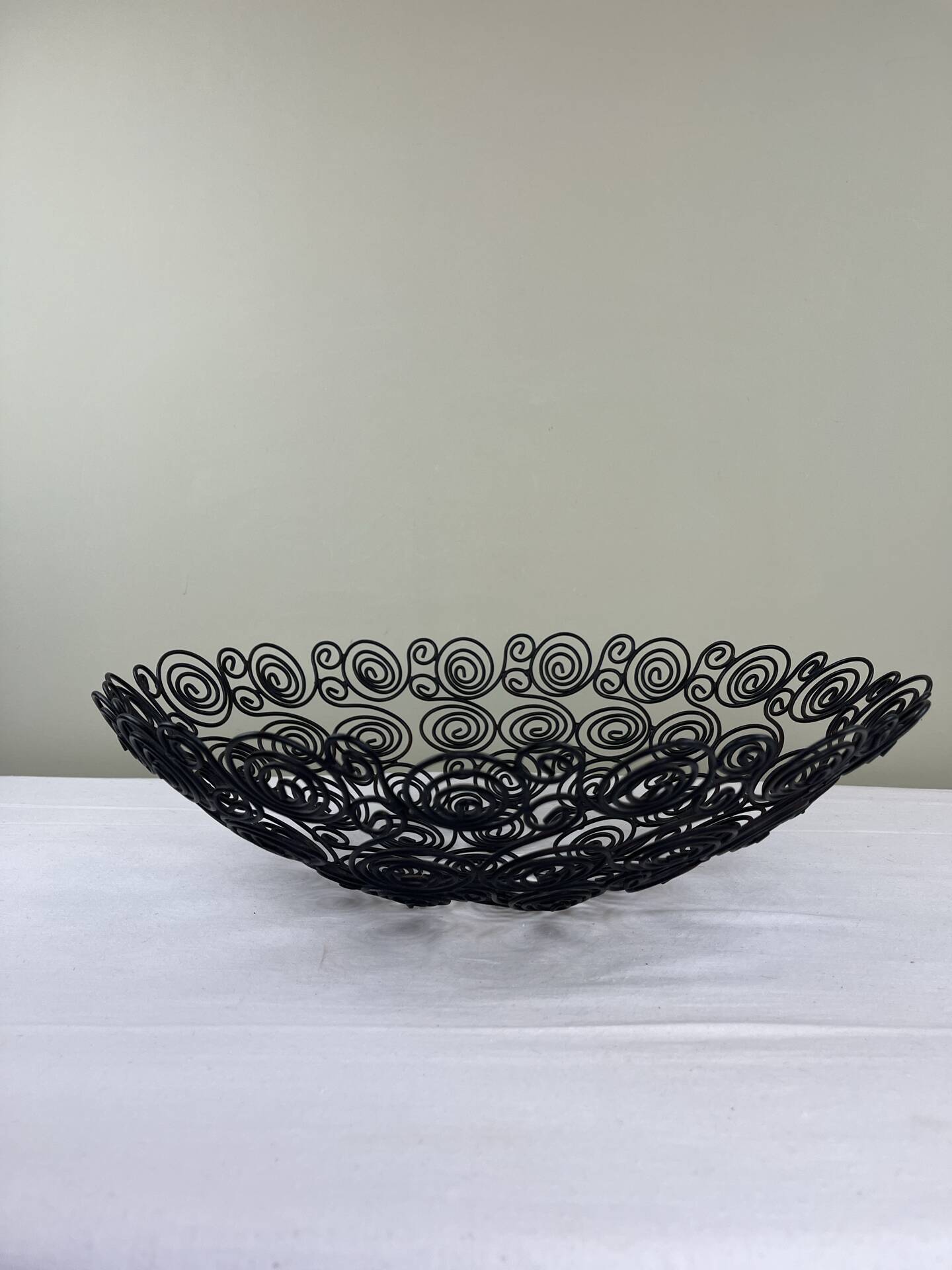 Coupe sculpturale en métal