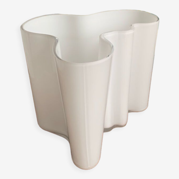Vase alavar Aalto white 120mm italia