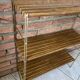 Iron and sheet metal shelf