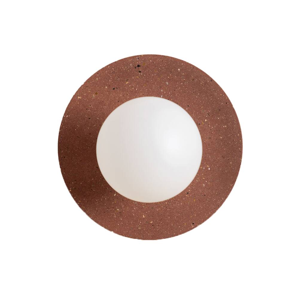 ALBA wall light in Moca concrete