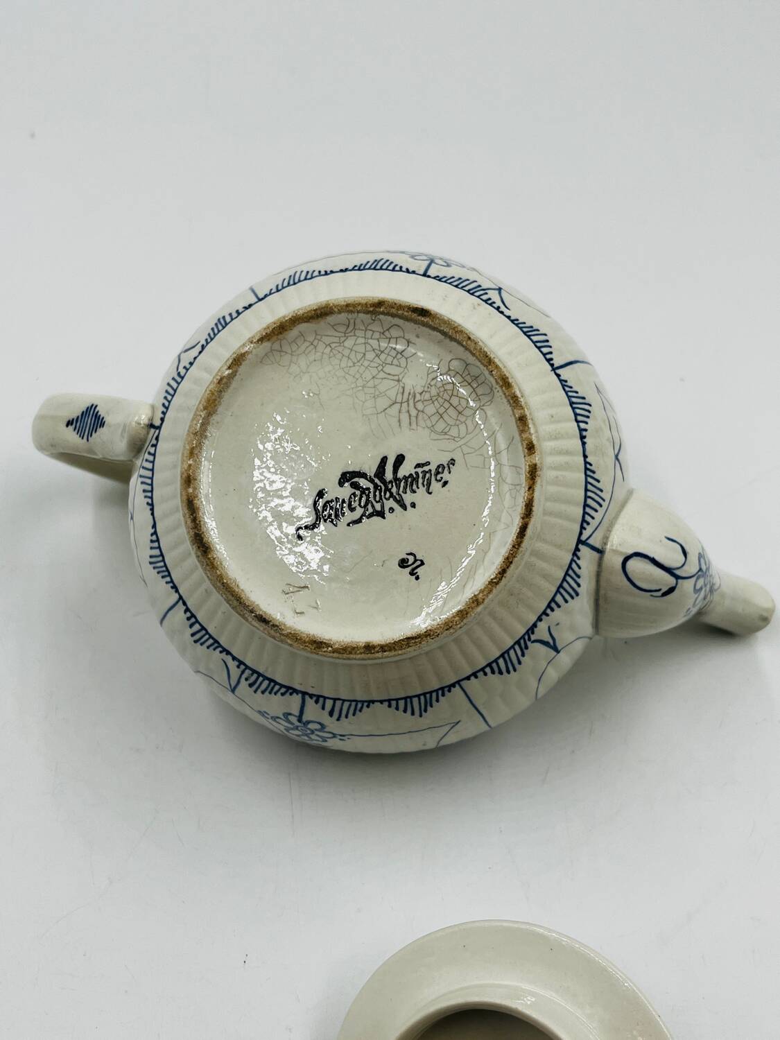 Sarreguemines tea service