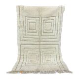 Moroccan Berber rug in natural wool 250cm x 150cm