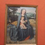Old portrait frame