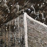 5x9 handmade  brown vintage rug 149x269cm